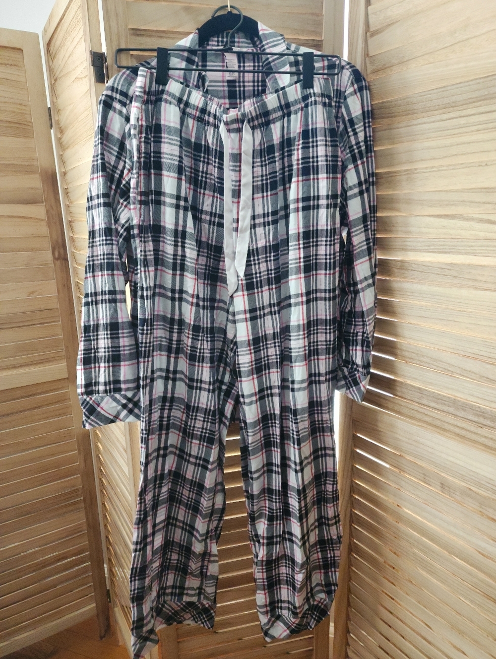 Victoria's Secret Plaid Pajamas Set